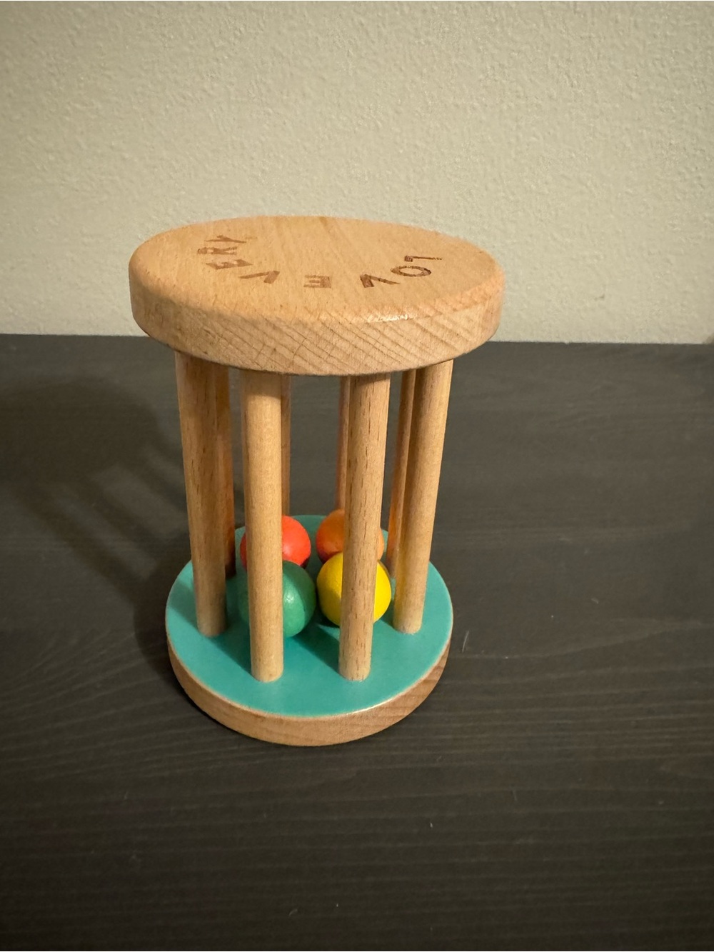 Lovevery Colorful Rolling Rattle